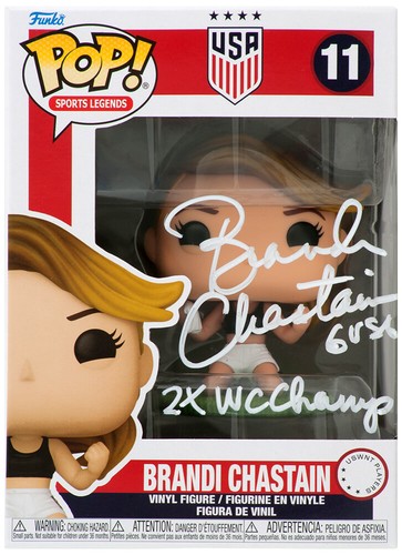 Brandi chastain signed usa - chastain,