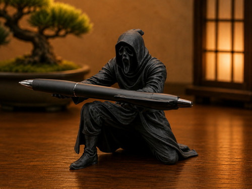 Ghostface scream pen - ghostface,