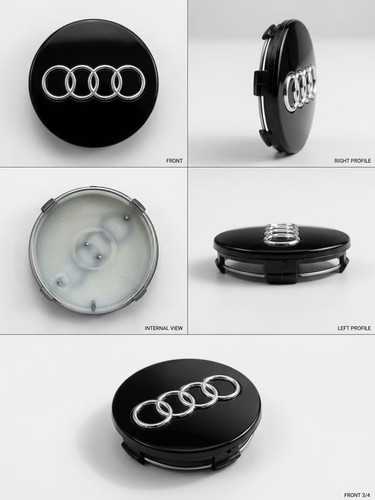 60mm audi wheel center hub - 4,
