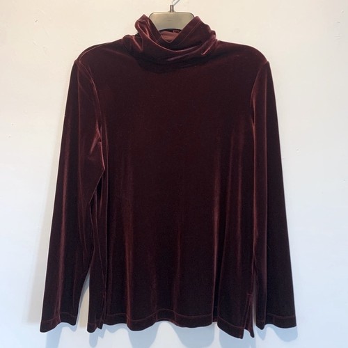 Susan graver velour - velour, turtleneck