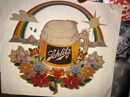 Schlitz beer rainbow mug - beer,