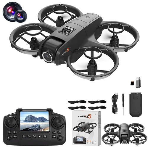 Mini drone with dual - drone,
