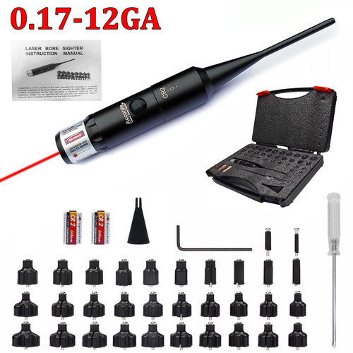 Professional red laser bore - red,