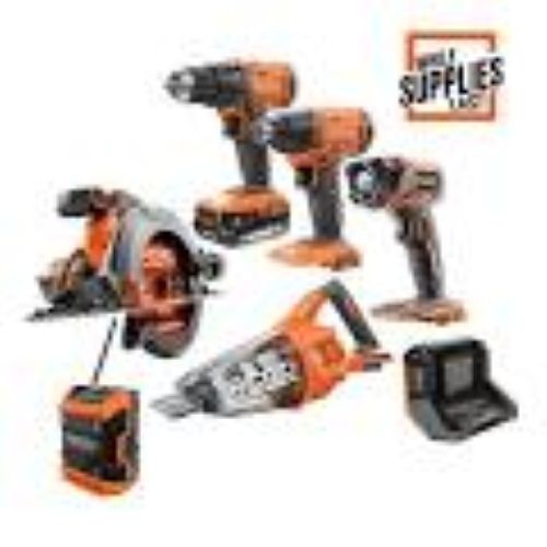 Rigid 18v tool combo kit - combo,