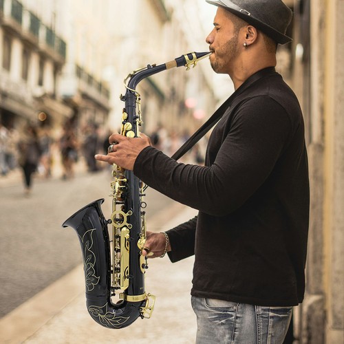 New brass alto - new,