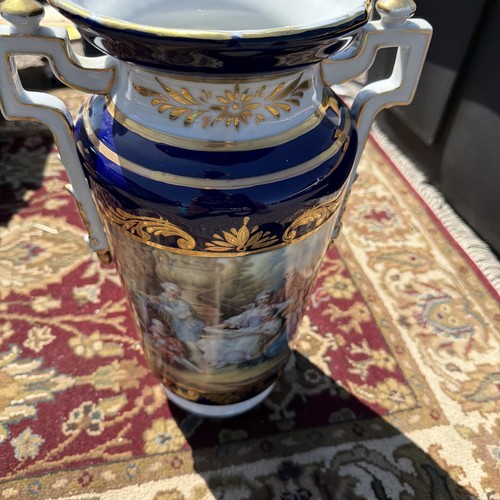Dresden antique porcelain vase - dresden,