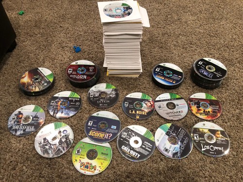 Xbox 360 games disc - xbox,