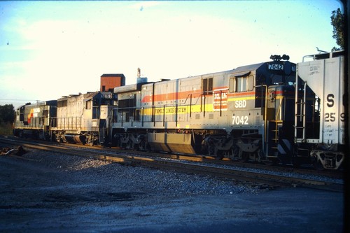 Seaboard coast line 7442 aug84 - 7442,