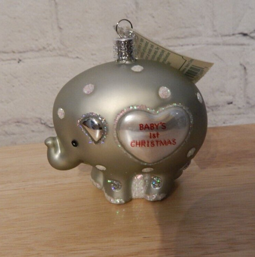 Old world christmas baby 1st - old, baby's