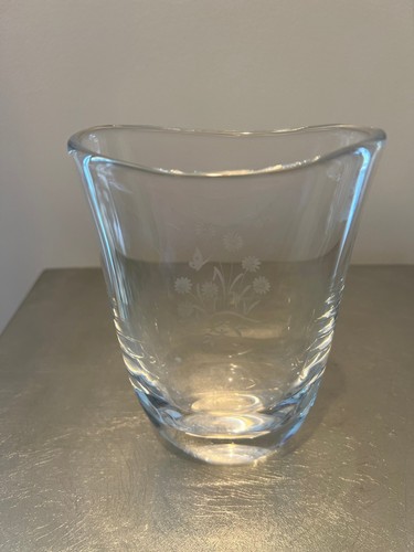 Signed orrefors crystal vase - orrefors,