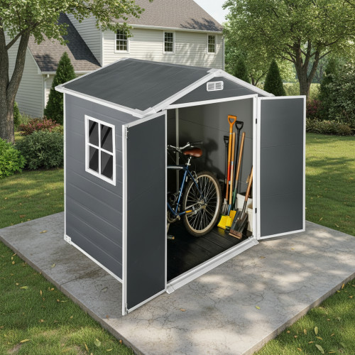 6x4 outdoor plastic storage - ft,