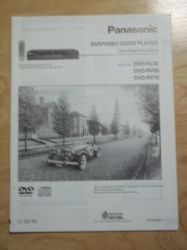 Original owner user manual - original,