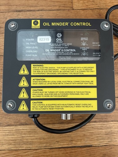 Stancor oil minder control - oil,