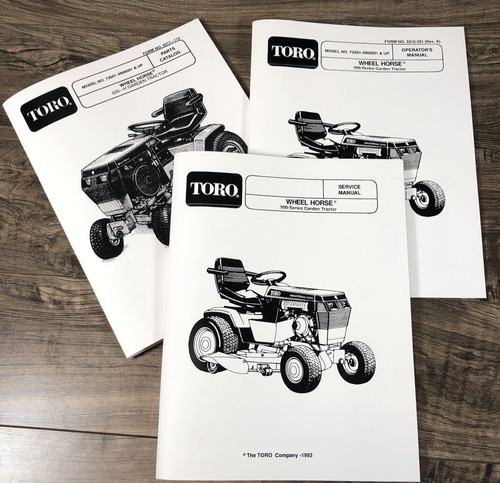 Wheel horse 520h toro - toro, tractor