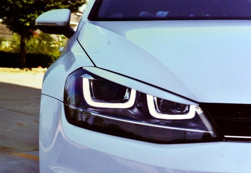 Eyelids eyebrows headlight