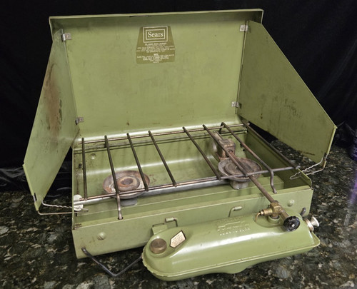 Vintage sears coleman camp - sears,