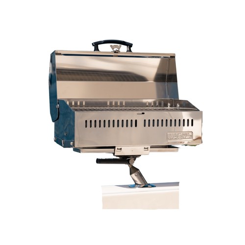 Portable gas boat grill - portable, 9"x18"