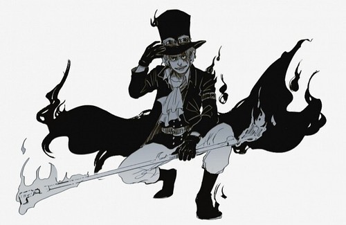 One piece sabo cane fight - one,