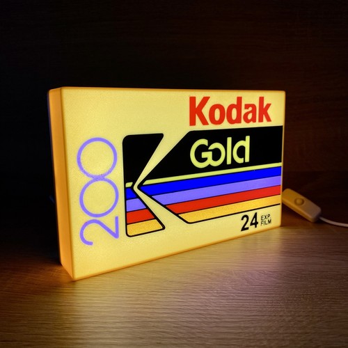 Kodak gold 200 film logo - gold,