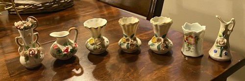 Set ceramic miniature bud - of,