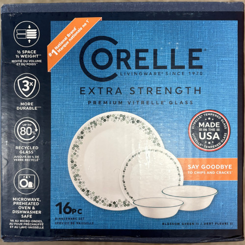 Corelle premium vitrelle glass - corelle,