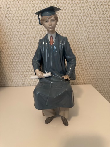 Lladro boy graduate - graduate, by