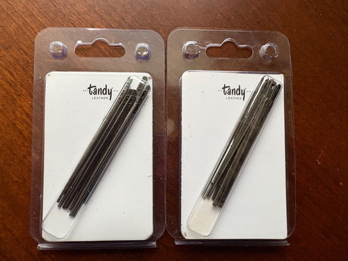 Tandy leather - leather, needles