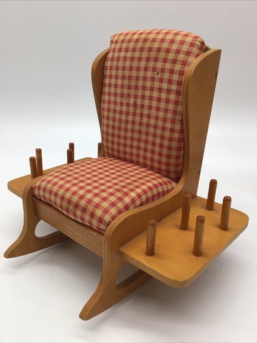 Vintage wooden rocking chair - vintage,