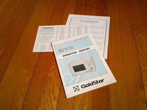 Vtg goldstar microwave - vtg,