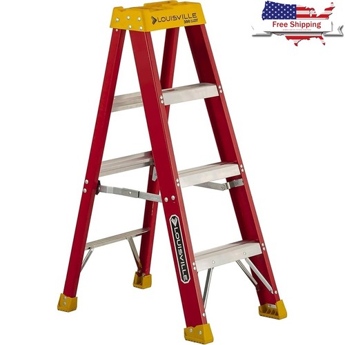 Ladder foot fiberglass - ladder, 4-foot