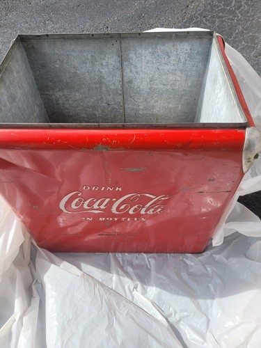 Coca cola cooler 1950 - cola,