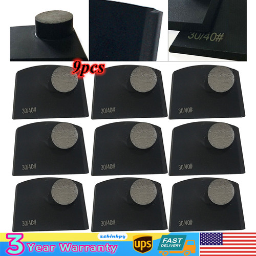 9pcs diamond floor grinding - 9pcs,