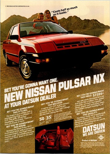 1983 nissan pulsar nx - 1983,