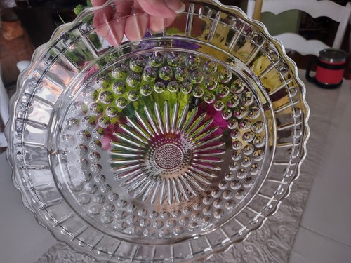 Sunburst hobnail cake - sunburst,