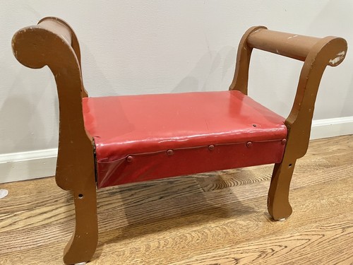 Vintage unique foot stool - unique,