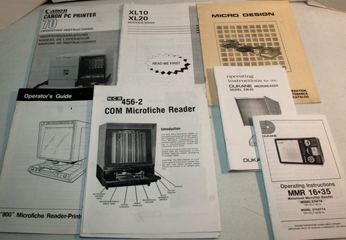 Photocopies microfilm - photocopies,