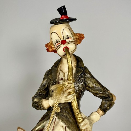 Santini capodimonte clown - a,