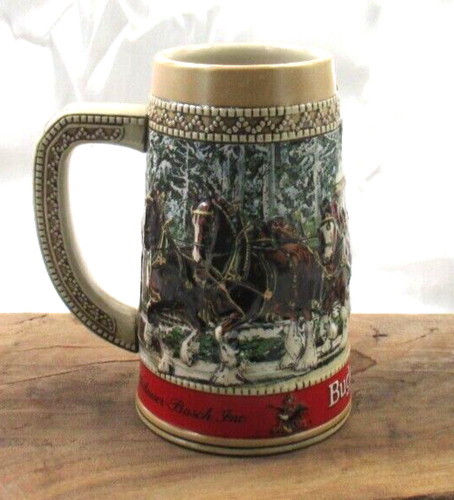 Budweiser beer stein mug - budweiser,