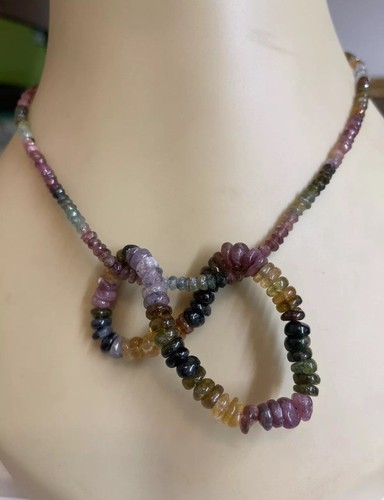 Set turmaline beads beaded - set,