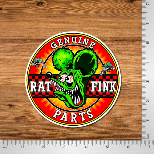 Rat fink genuine parts - fink, sticker