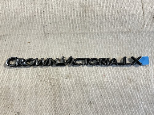 Ford crown victoria badge - ford,