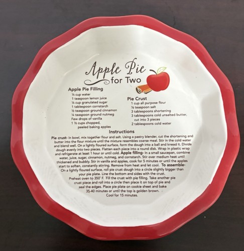 Apple pie for two microwave - apple,