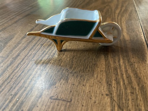 Porcelaine limoge teal white