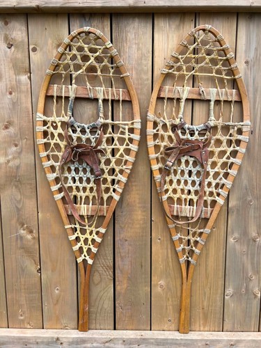 Vintage great snowshoes - vintage,