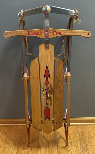 Vintage flexible flyer wood - vintage,