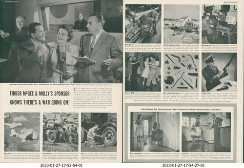 1942 wwii johnson - 1942, wax