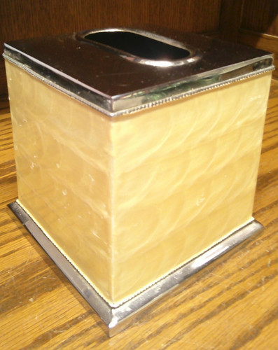 Tissue box cover holder - tissue, heavy