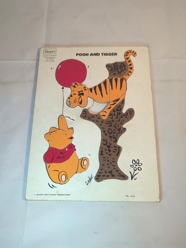 Vtg 1965 sears wooden - vtg, inlay