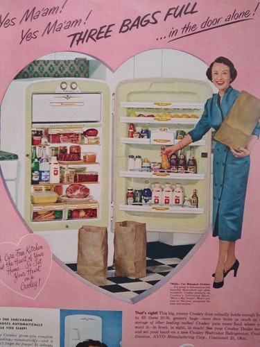 Crosley shelvador fridge print - shelvador,
