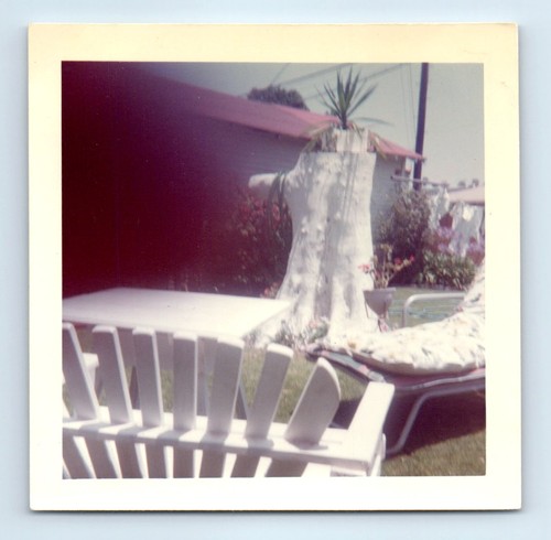 Old vintage square color photo - vintage,